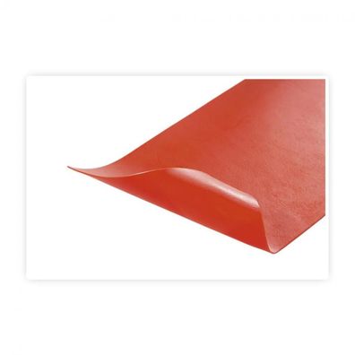 Wachsfolien - 12 Stück - zinnoberr. 20x4cm