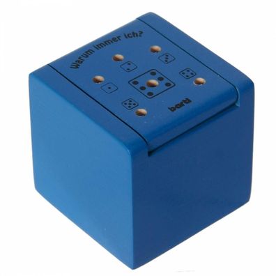 Warum immer ich? blau Magnetbox