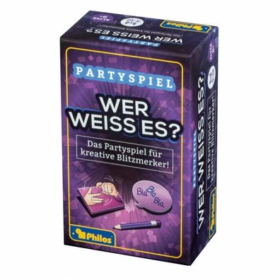 Wer weiss es - Partyspiel - deutsch