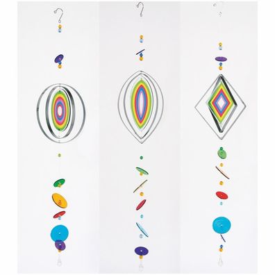 Windspiel Fynn Glas/Metall - sortiert