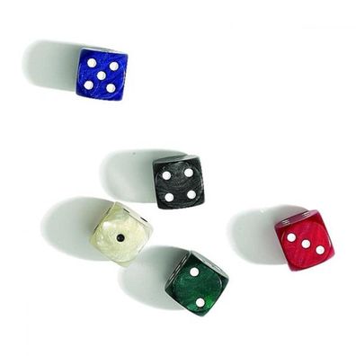 Würfel - 36 mm - pearl - 10 Stück