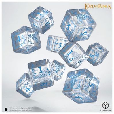 Würfel - Der Herr der Ringe - Rivendell - Water - 10xD6