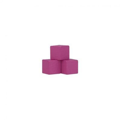 Würfel - Quader - kantig - 10mm - rosa