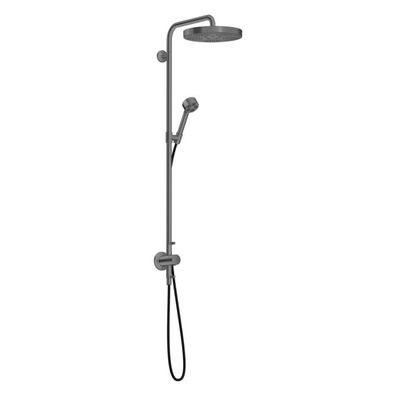 AXOR One Showerpipe mit Thermostat und Kopfbrause 280 1jet EcoSmart Unterputz, Brushe