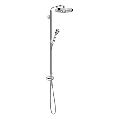 AXOR One Showerpipe mit Thermostat und Kopfbrause 280 1jet EcoSmart Unterputz, Chrom