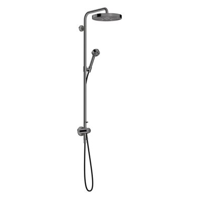 AXOR One Showerpipe mit Thermostat und Kopfbrause 280 1jet EcoSmart Unterputz, Polish