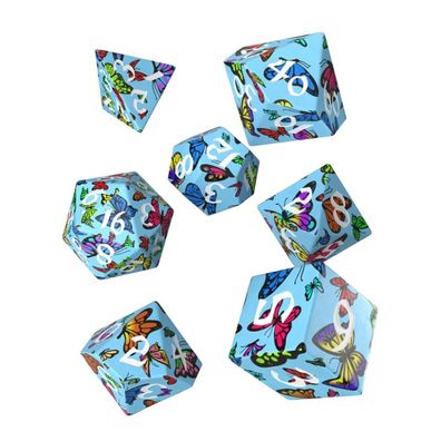 Würfelset - Full Art - Butterfly