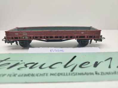 Märklin H0 AC 4606 Rungenwagen ohne Rungen Rmms33 / DB