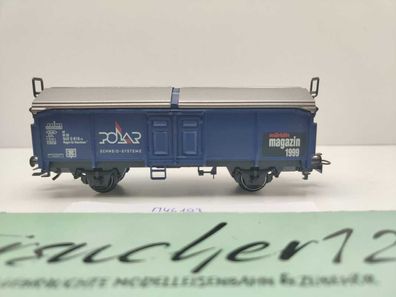Märklin H0 AC 46193 Schiebedachwagen Magazin-JW'99 Tms851 "Polar" / NEM / DB