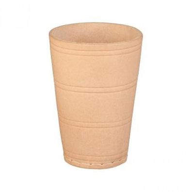 XL Würfelbecher - ca. 12 cm x 8,5 cm - Leder