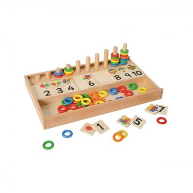 Zählspiel Ballons und Ringe