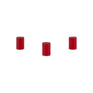 Zylinder - Walze Dia - 10x15mm - rot