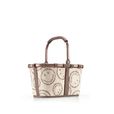 reisenthel carrybag XS smiley &reg; teddy chocolate BN1045 creme braun 5L klein