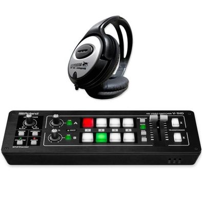 Roland HDMI-Video-Switcher V-1HD mit Kopfhörer
