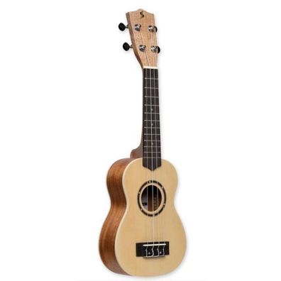 Stagg Ukulele US-30 Sopran-Ukulele mit Tasche