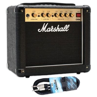 Marshall Vollröhren Combo-Verstärker DSL1CR mit Kabel