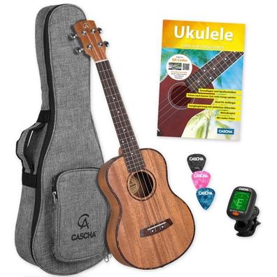 Cascha Ukulele HH-2049 Tenor Ukulele Set