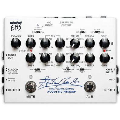EBS Vorverstärker SCSP Stanley Clarke Signature Akustik-Preamp