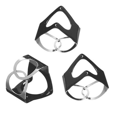PinchClip Beckenklammer 3er Set Schwarz