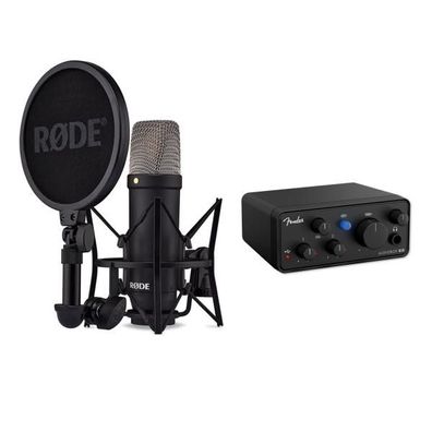 Rode Mikrofon NT1-Signature mit Audiobox GO Interface