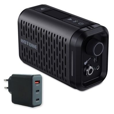 Hotone Gitarren-Verstärker AP-5BK Pulze Mini mit Ladegerät