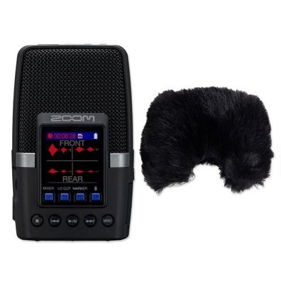 Zoom Audio-Recorder H2essential mit Windschutz WSH-2e