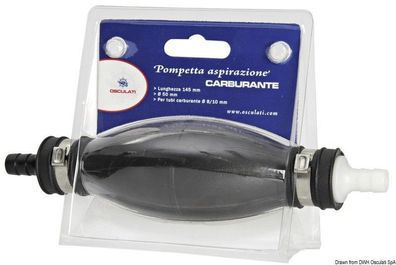 Treibstoff Pumpball Pumpe Handpumpe Ansaugbalg schwarz Gummi für Aussenborder