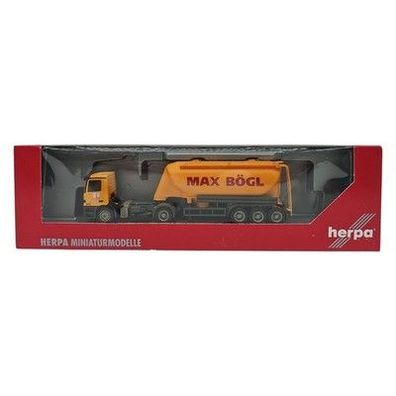 Herpa 1:87 MB Actros S Eutersilo-Sattelzug "Max Bögl" 148955 OVP Vitrine A182