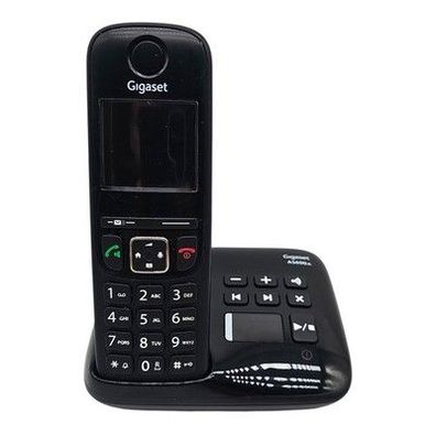 Gigaset AS690A Schnurloses Festnetztelefon mit Anrufbeantworter DECT A5