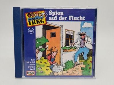 TKKG CD 50 Hörbuch - Spion auf der Flucht - EUROPA 2005