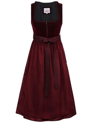 Dirndl Rabenstein 65cm Länge wine