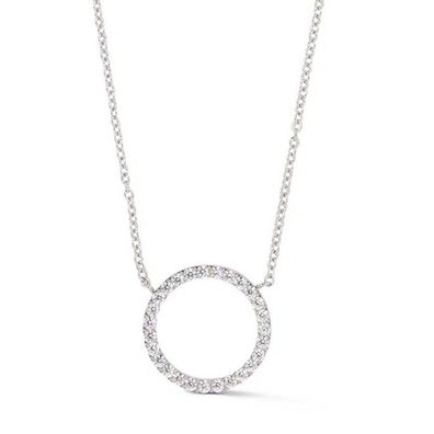 KetteAnhänger - Edelstahl - Circle Silber