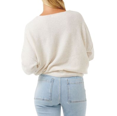 RIP CURL Women Sweater Emily ecru marle