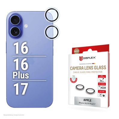Displex CamGlass Single iPhone 16/16 Plus/17