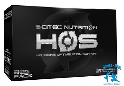 Scitec Nutrition H.O.S + Pillenbox Hormon-Optimierende Unterstützung