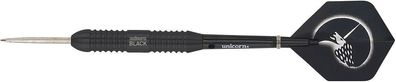Unicorn Core Plus Black Steel Darts, 22g, Messing