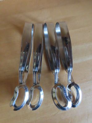 Schneckenzange 18/8 Metall ca. 15,5 cm lang 4St