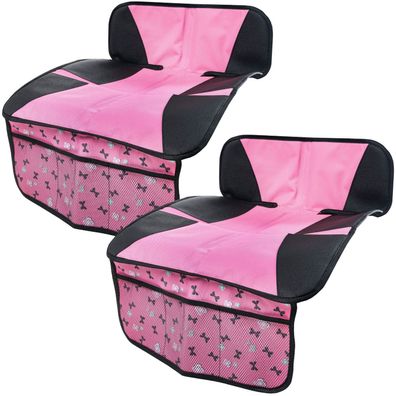 2x Schutz-Unterlage Schon-Bezug Kindersitz Auto Sitz-Schoner Autositz-Auflage