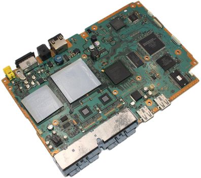 Defektes Mainboard GH-032-64 PS2 SLIM Silber - SCPH 70004 Kein Bild auf dem TV