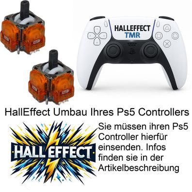 TMR Playstation 5 Stick Drift FIX Reparatur Umbau Halleffect Halleffekt Sticks