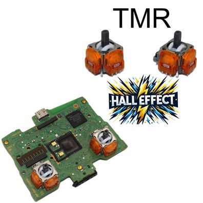 Sony PlayStation 5 Controller Orange HallEffekt TMR Mainboard Platine Effect PS5
