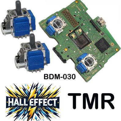 Sony PlayStation 5 Controller Blau HallEffekt TMR Mainboard Platine Effect PS5
