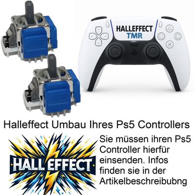 TMR Playstation 5 Stick Drift FIX Reparatur Umbau Halleffect Halleffekt Sticks
