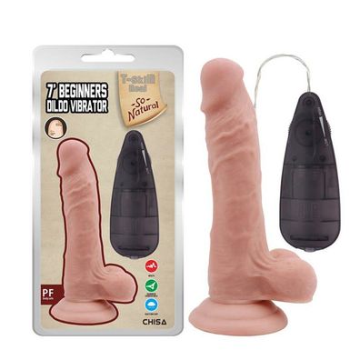 Realistischer vibrierender Dildo für Anfänger 7