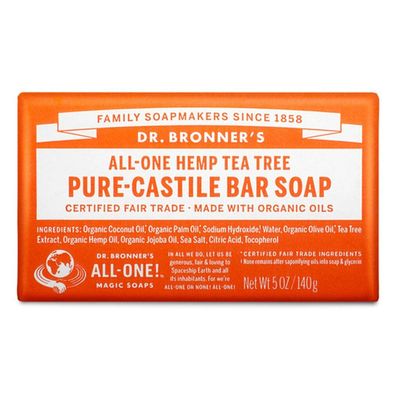 Dr Bronner'S Jábon En Pastilla Árbol Del Té 140 G