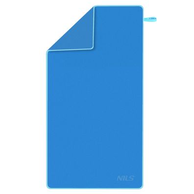 NILS NCR12 Mikrofaser Handtuch 180 × 100 cm Badehandtuch Blau