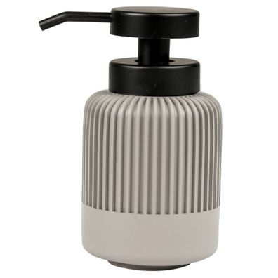 Raja Seifenspender 250 ml aus Polyresin, für Bad & Gäste-WC