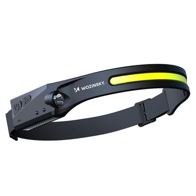 Wozinsky WLC-1200 LED Stirnlampe 350 lm mit Bewegungssensor IPX4