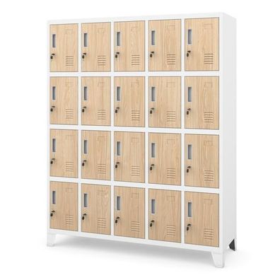Umkleideschrank Spind Schließfachschrank Metallschrank 172x136x45 cm