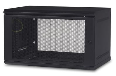 APC NetShelter WX AR106 - Gehäuse - geeignet für Wandmontage - Schwarz - 6U - 48.3 cm